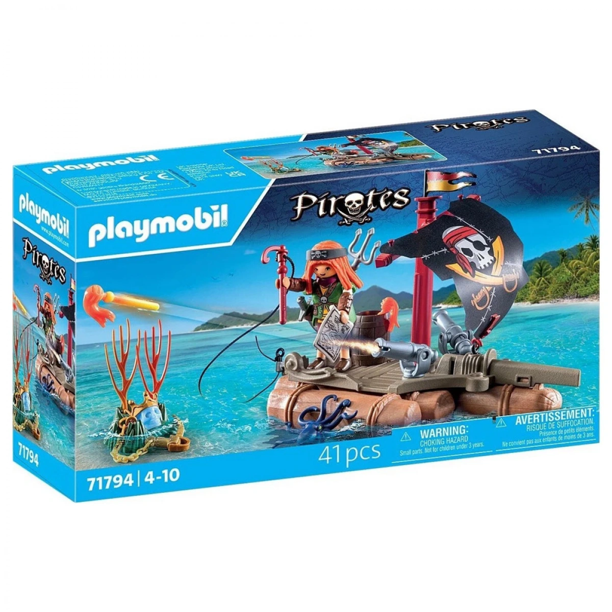PLAYMOBIL ΠΕΙΡΑΤΙΚΗ ΣΧΕΔΙΑ ΜΕ ΚΑΝΟΝΙΑ 71794