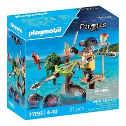 PLAYMOBIL ΠΕΙΡΑΤΗΣ ΜΕ ΒΑΛΛΙΣΤΡΑ 71795