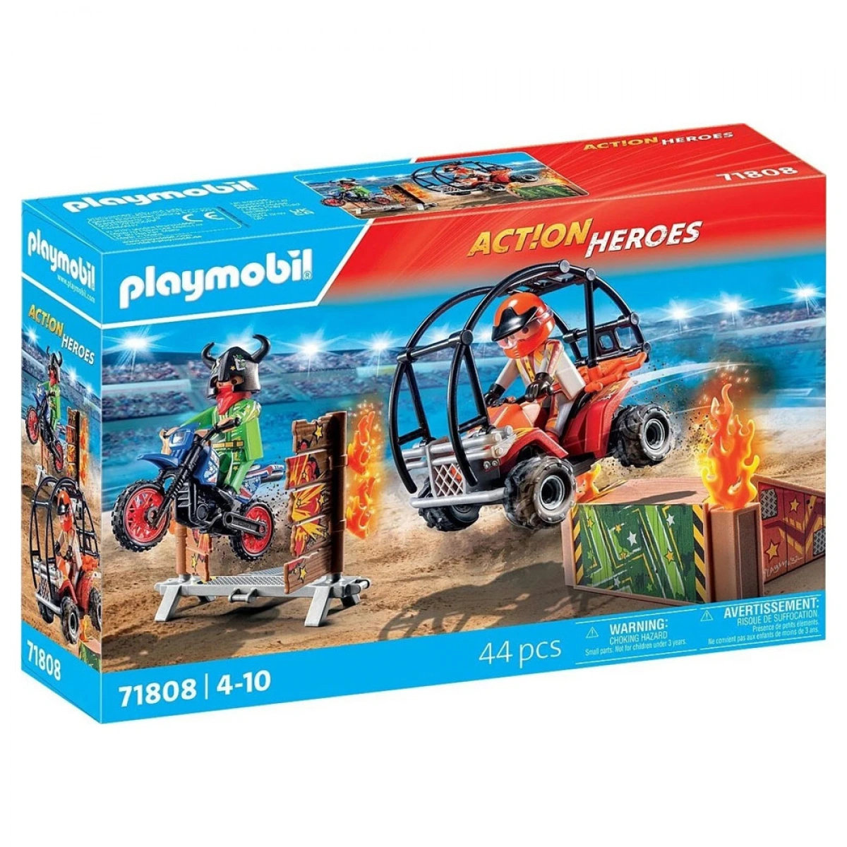 PLAYMOBIL ΑΚΡΟΒΑΤΙΚΑ ΜΕ ΓΟΥΡΟΥΝΑ ΚΑΙ ΜΗΧΑΝΗ 71808