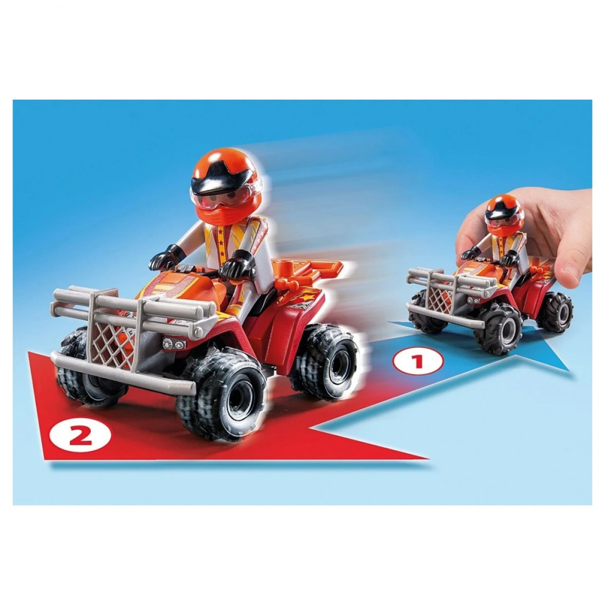 PLAYMOBIL ΑΚΡΟΒΑΤΙΚΑ ΜΕ ΓΟΥΡΟΥΝΑ ΚΑΙ ΜΗΧΑΝΗ 71808