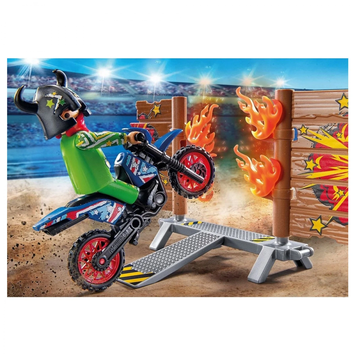 PLAYMOBIL ΑΚΡΟΒΑΤΙΚΑ ΜΕ ΓΟΥΡΟΥΝΑ ΚΑΙ ΜΗΧΑΝΗ 71808