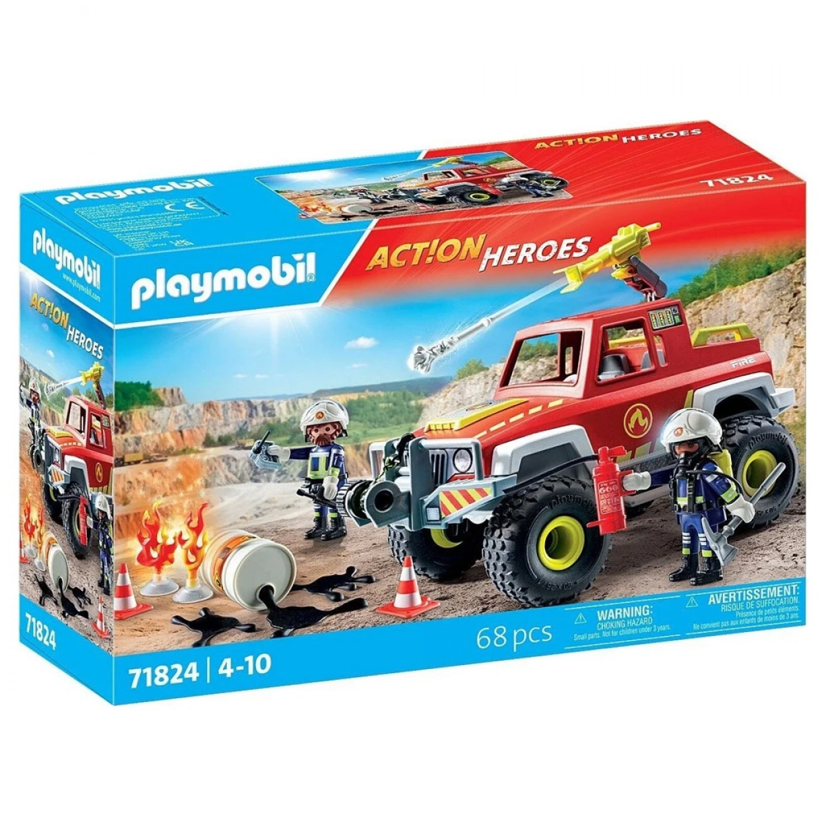 PLAYMOBIL ΠΥΡΟΣΒΕΣΤΙΚΟ ΟΧΗΜΑ 71824