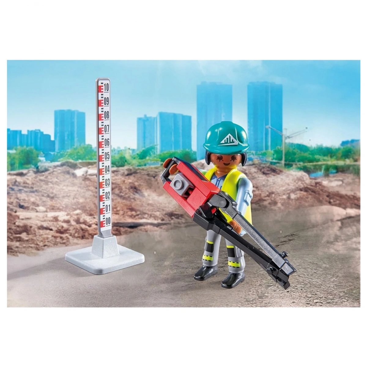 PLAYMOBIL ΟΔΟΣΤΡΩΤΗΡΑΣ ΚΑΙ ΕΡΓΑΤΕΣ 71751