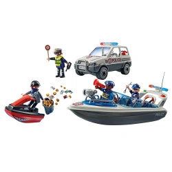 PLAYMOBIL ΘΑΛΑΣΣΙΑ ΑΣΤΥΝΟΜΙΚΗ ΚΑΤΑΔΙΩΞΗ 71570