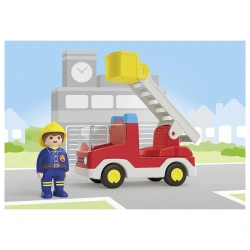 PLAYMOBIL ΠΥΡΟΣΒΕΣΤΗΣ ΜΕ ΚΛΙΜΑΚΟΦΟΡΟ ΟΧΗΜΑ 71683