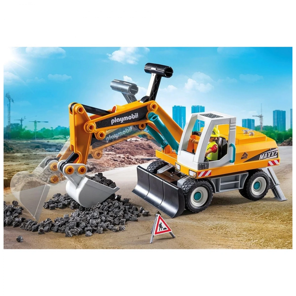 PLAYMOBIL ΜΕΓΑΛΟΣ ΕΚΣΚΑΦΕΑΣ ΚΑΤΑΣΚΕΥΩΝ 71749