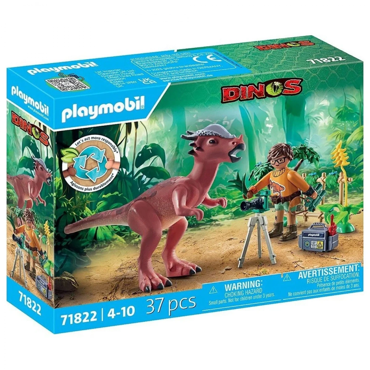 PLAYMOBIL ΠΑΛΑΙΟΝΤΟΛΟΓΟΣ ΚΑΙ ΣΤΥΓΙΜΟΛΩΧ 71822