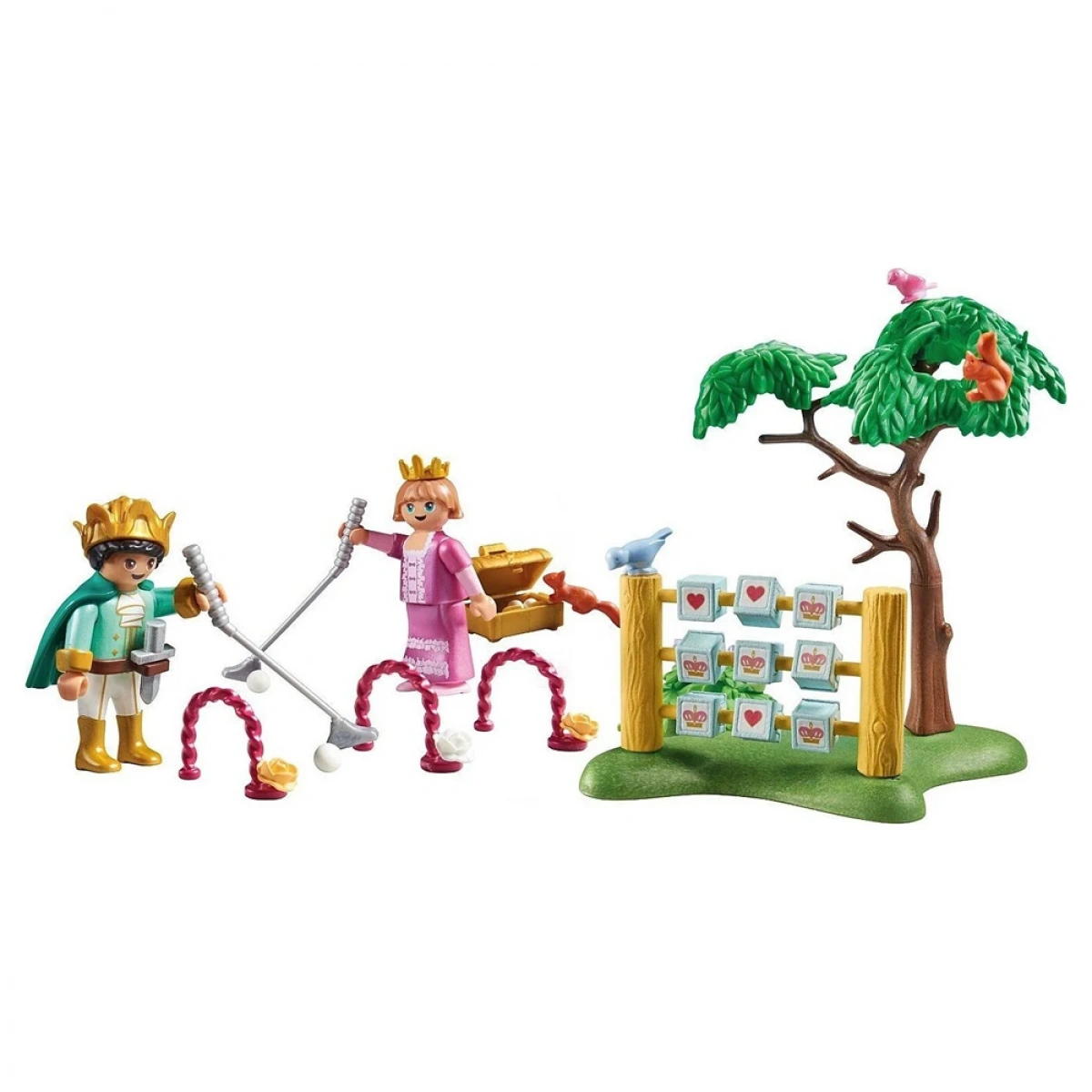 PLAYMOBIL ΒΑΣΙΛΙΚΟΙ ΔΙΑΔΟΧΟΙ ΜΕ ΠΑΙΧΝΙΔΙΑ ΣΤΟΝ ΚΗΠΟ 71849