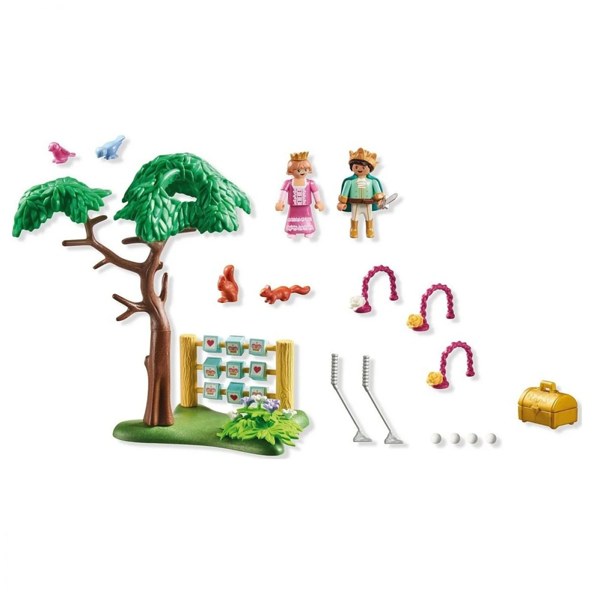 PLAYMOBIL ΒΑΣΙΛΙΚΟΙ ΔΙΑΔΟΧΟΙ ΜΕ ΠΑΙΧΝΙΔΙΑ ΣΤΟΝ ΚΗΠΟ 71849