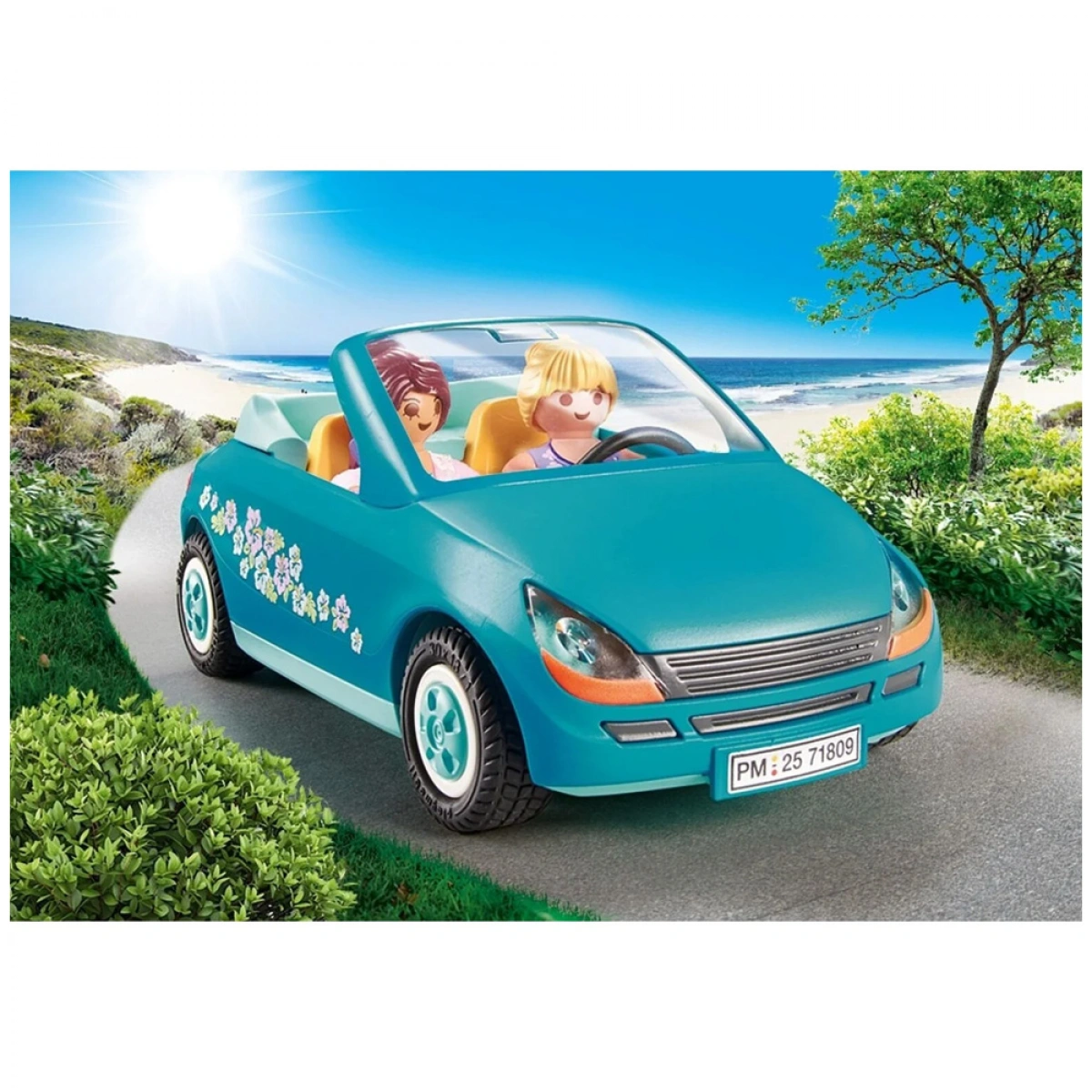 PLAYMOBIL PB ΒΟΛΤΑ ΜΕ ΚΑΜΠΡΙΟ ΑΥΤΟΚΙΝΗΤΟ ΝΟ 71809