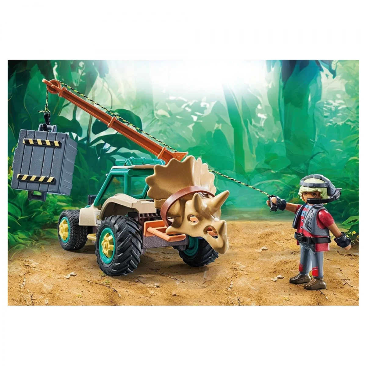 PLAYMOBIL ΕΠΙΘΕΣΗ ΣΠΙΝΟΣΑΥΡΟΥ ΕΞΕΡΕΥΝΗΤΙΚΟ ΟΧΗΜΑ 71820
