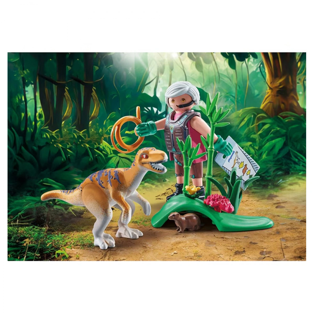 PLAYMOBIL ΕΞΕΡΕΥΝΗΤΗΣ ΚΑΙ ΒΕΛΙΣΟΡΑΠΤΟΡ 71823