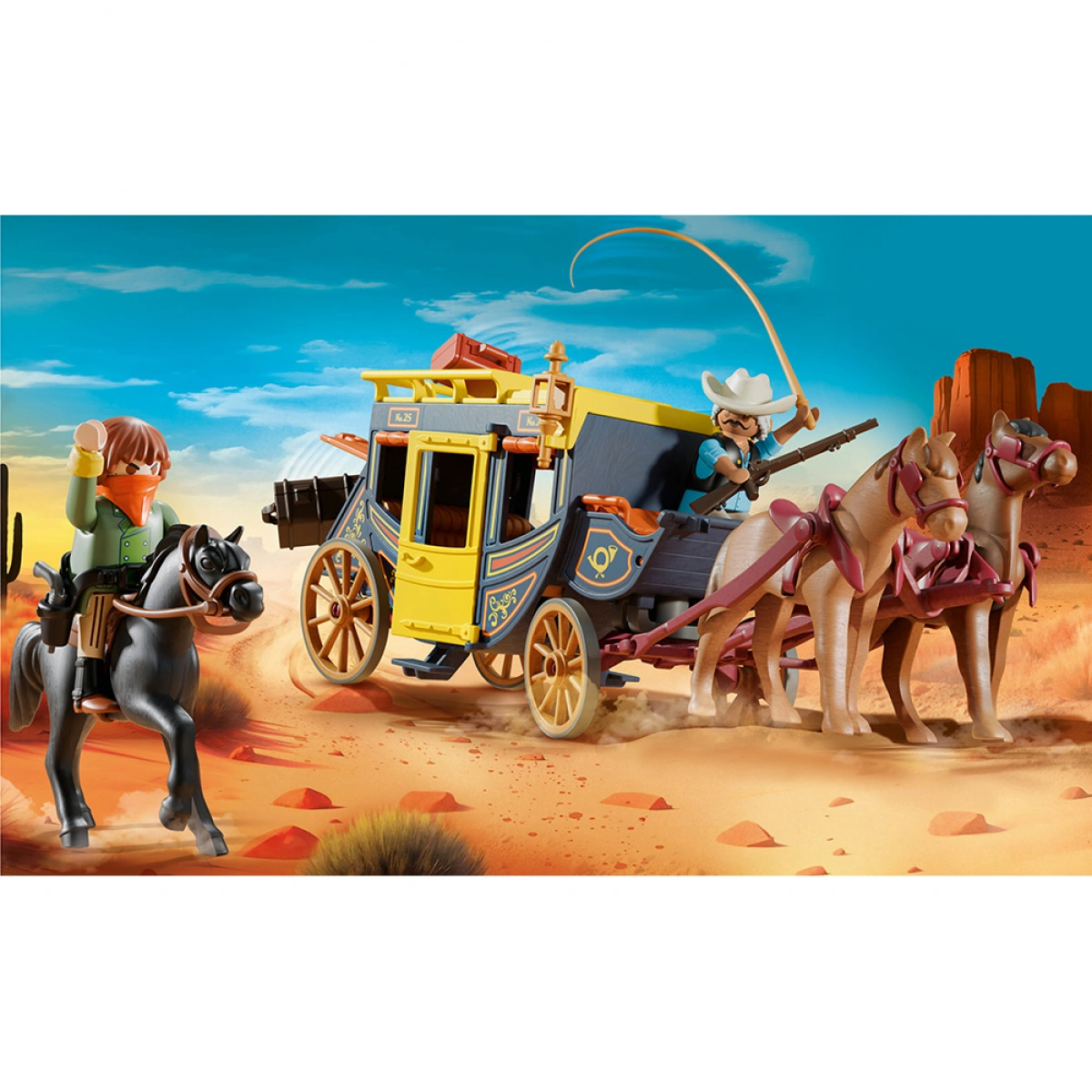 PLAYMOBIL ΑΜΑΞΑ ΑΓΡΙΑΣ ΔΥΣΗΣ 71862