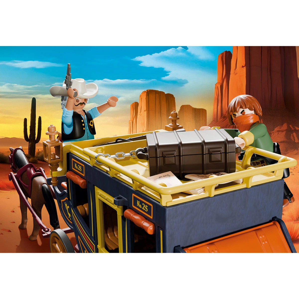 PLAYMOBIL ΑΜΑΞΑ ΑΓΡΙΑΣ ΔΥΣΗΣ 71862