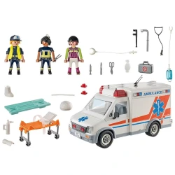 PLAYMOBIL ΑΣΘΕΝΟΦΟΡΟ ΜΕ ΔΙΑΣΩΣΤΕΣ ΝΟ 71232