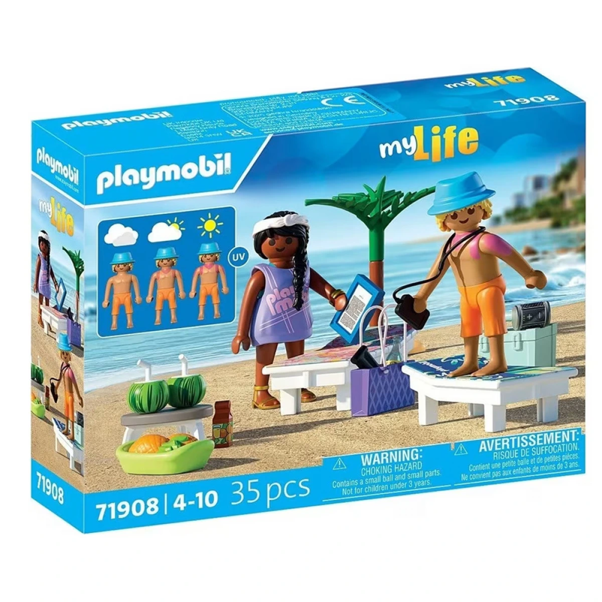 PLAYMOBIL ΕΚΔΡΟΜΗ ΣΤΗΝ ΠΑΡΑΛΙΑ 71908