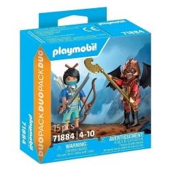 PLAYMOBIL DUOPACK NOVELMORE ΕΝΑΝΤΙΟΝ BURNHAM NO 71884