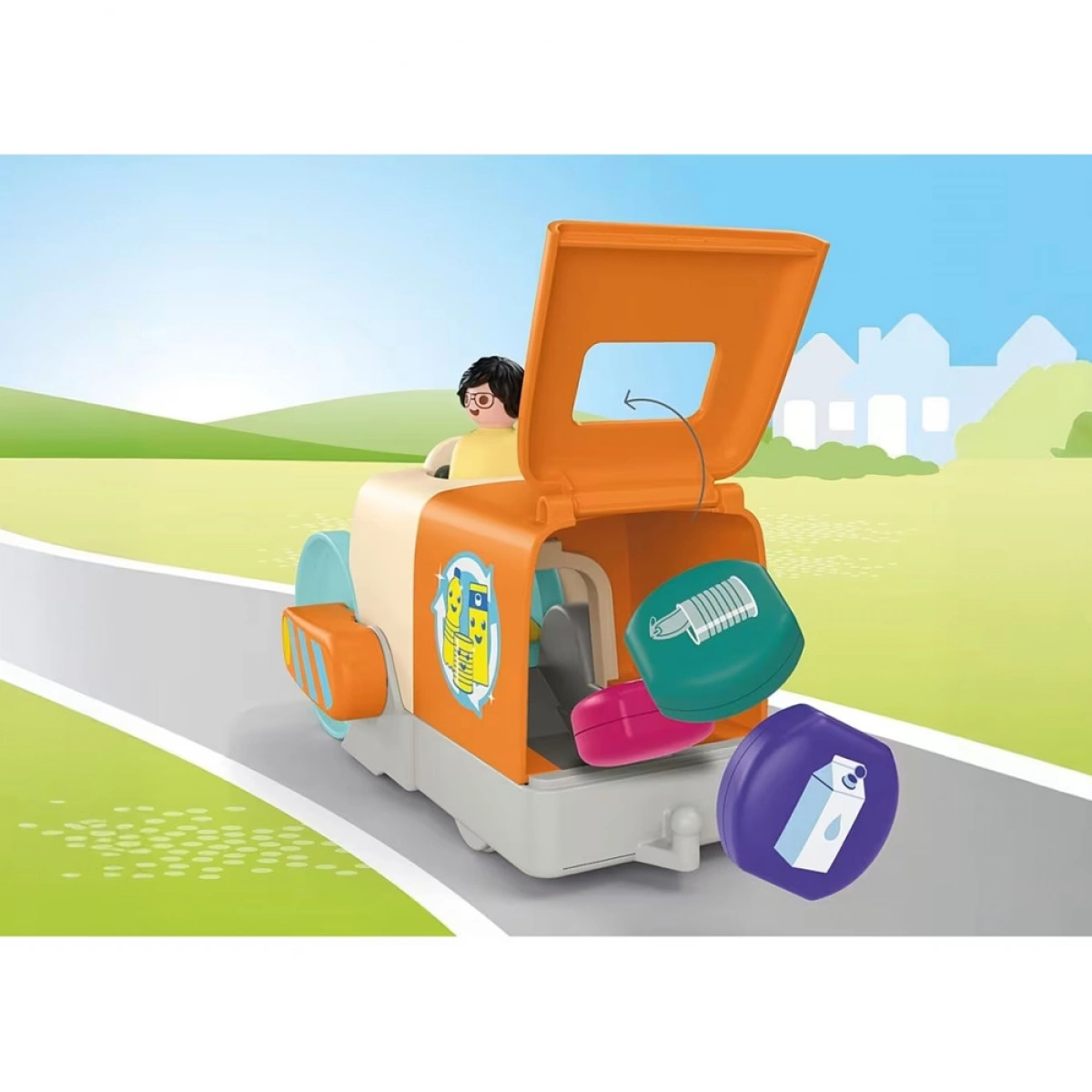 PLAYMOBIL JUNIOR ΑΠΟΡΡΙΜΜΑΤΟΦΟΡΟ 71774