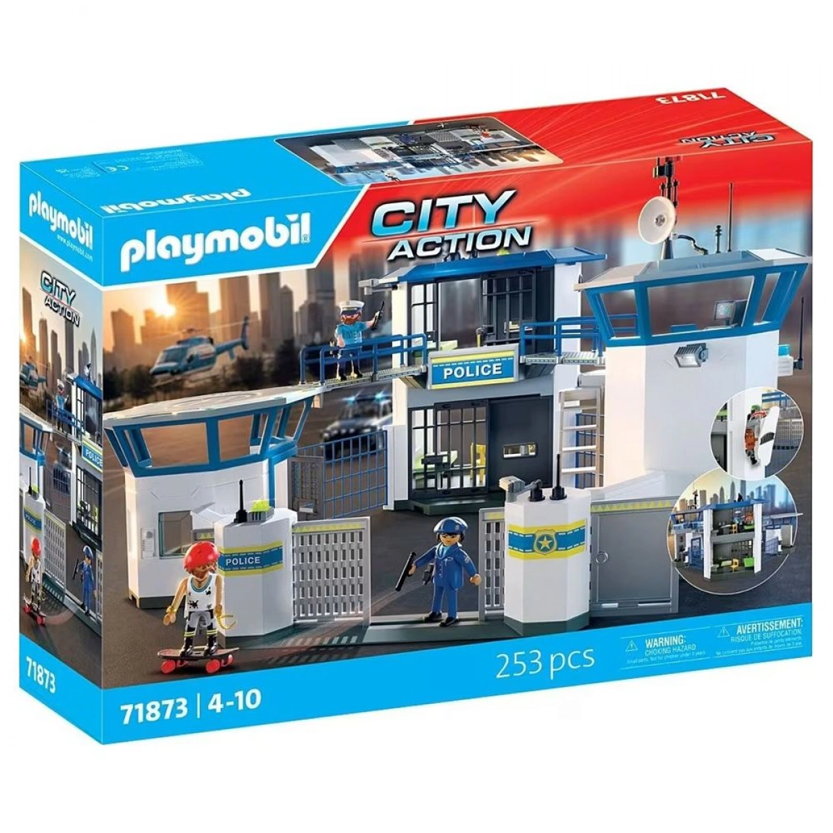 PLAYMOBIL ΑΡΧΗΓΕΙΟ ΑΣΤΥΝΟΜΙΑΣ 71873