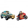 PLAYMOBIL ΑΣΤΥΝΟΜΙΚΟ ΟΧΗΜΑ PICK UP/ ΜΟΤΟΣΥΚΛΕΤΑ 71875