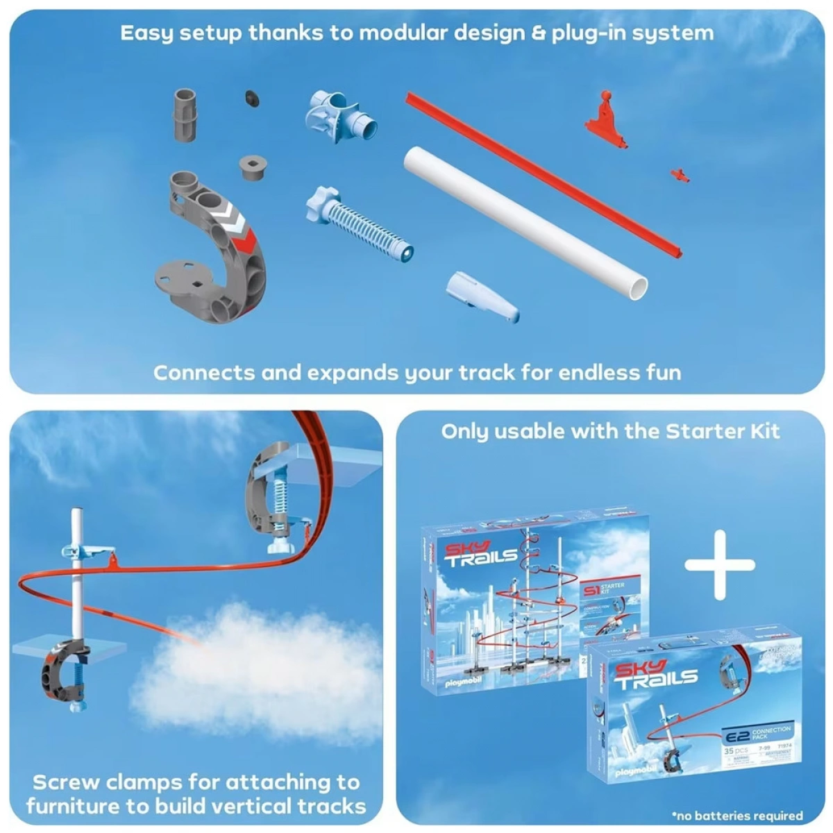 PLAYMOBIL SKY TRAILS: CONNECTION PACK 71974