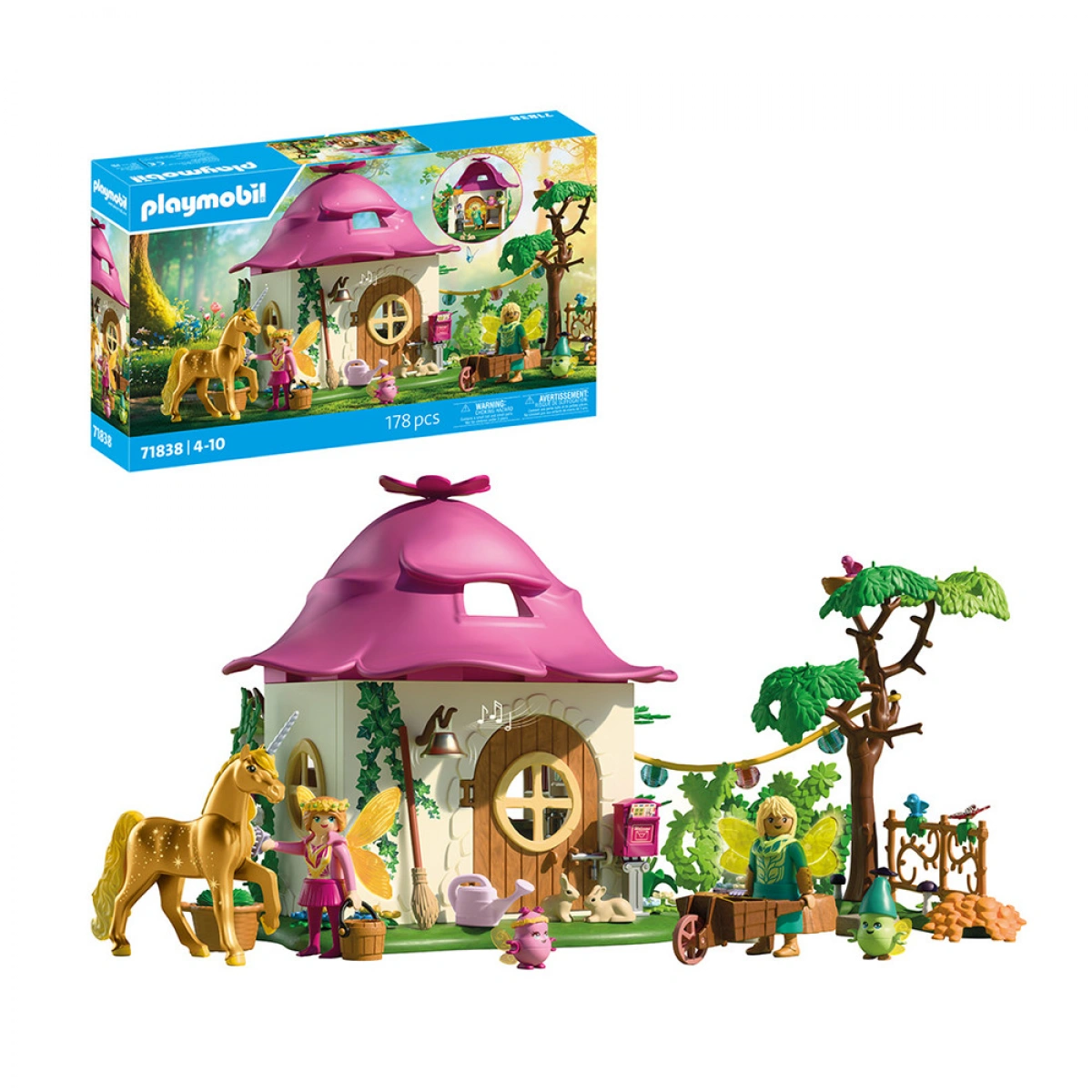 PLAYMOBIL PB MAGIC UNICORNS: ΝΕΡΑΪΔΟΣΠΙΤΟ & ΜΟΝΟΚΕΡΟΣ 71838