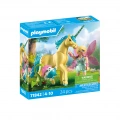 PLAYMOBIL MAGIC UNICORNS ΜΟΝΟΚΕΡΟΣ ΜΕ ΜΠΛΕ ΧΑΙΤΗ 71842