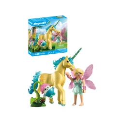 PLAYMOBIL MAGIC UNICORNS ΜΟΝΟΚΕΡΟΣ ΜΕ ΜΠΛΕ ΧΑΙΤΗ 71842