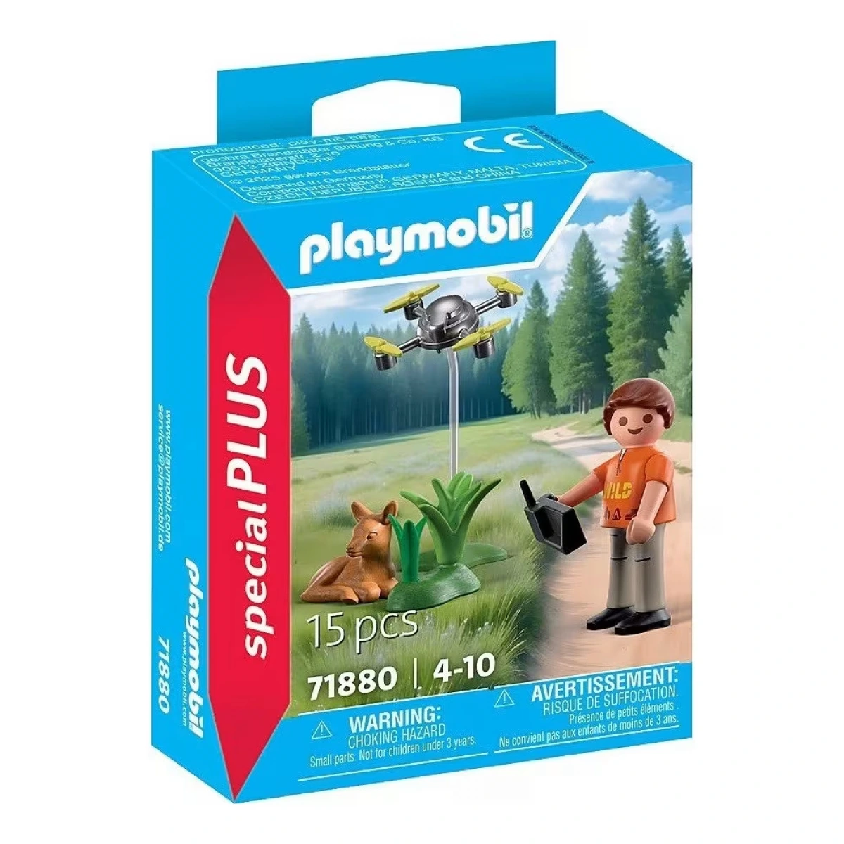 PLAYMOBIL ΔΙΑΣΩΣΗ ΕΛΑΦΙΟΥ ΜΕ DRONE 71880