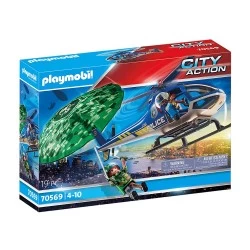 PLAYMOBIL ΕΝΑΕΡΙΑ ΑΣΤΥΝΟΜΙΚΗ ΚΑΤΑΔΙΩΞΗ 70569