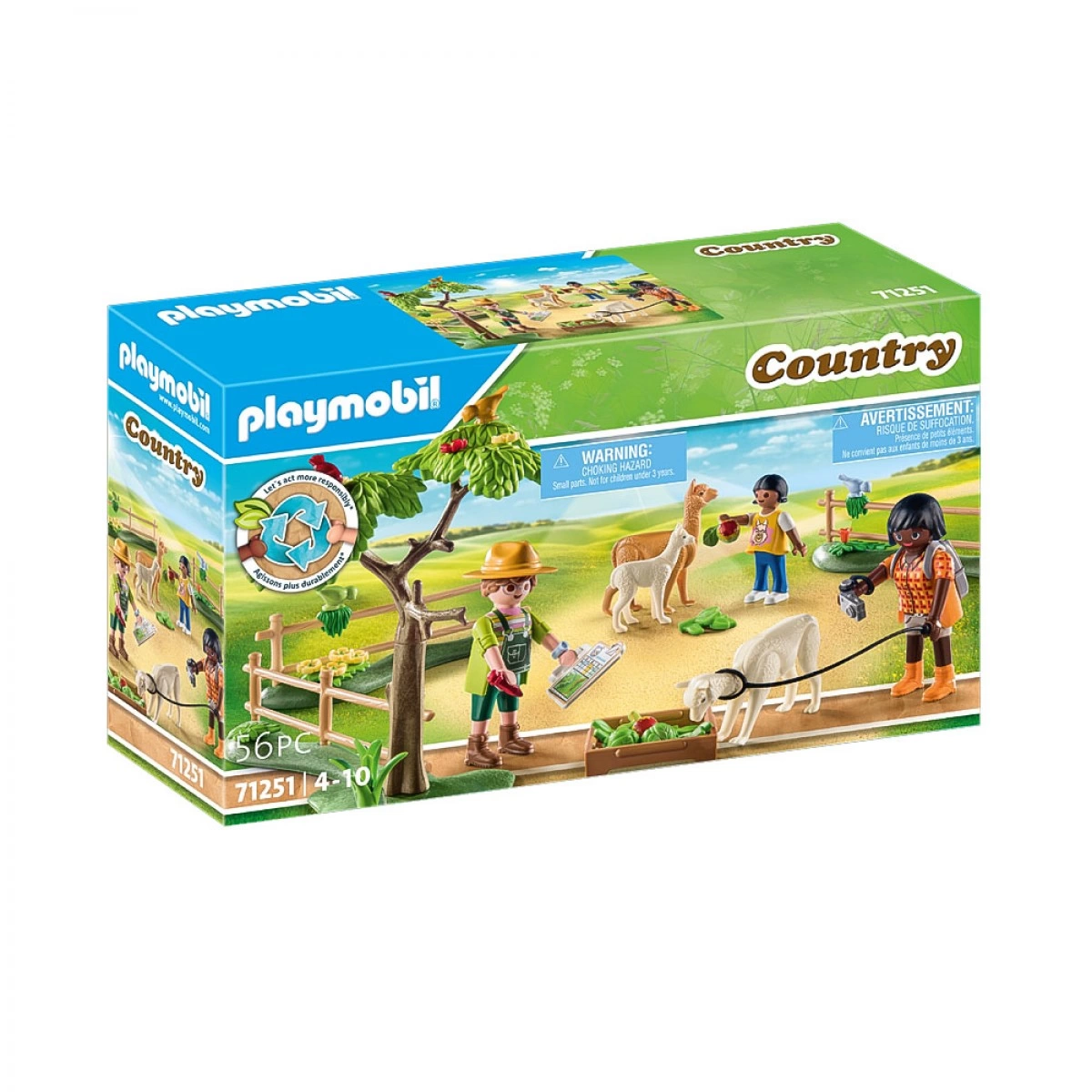 PLAYMOBIL ΒΟΛΤΑ ΣΤΗΝ ΕΞΟΧΗ ΜΕ ΤΑ ΑΛΠΑΚΑ 71251