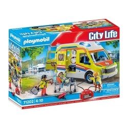 PLAYMOBIL ΑΣΘΕΝΟΦΟΡΟ ΜΕ ΔΙΑΣΩΣΤΕΣ 71202