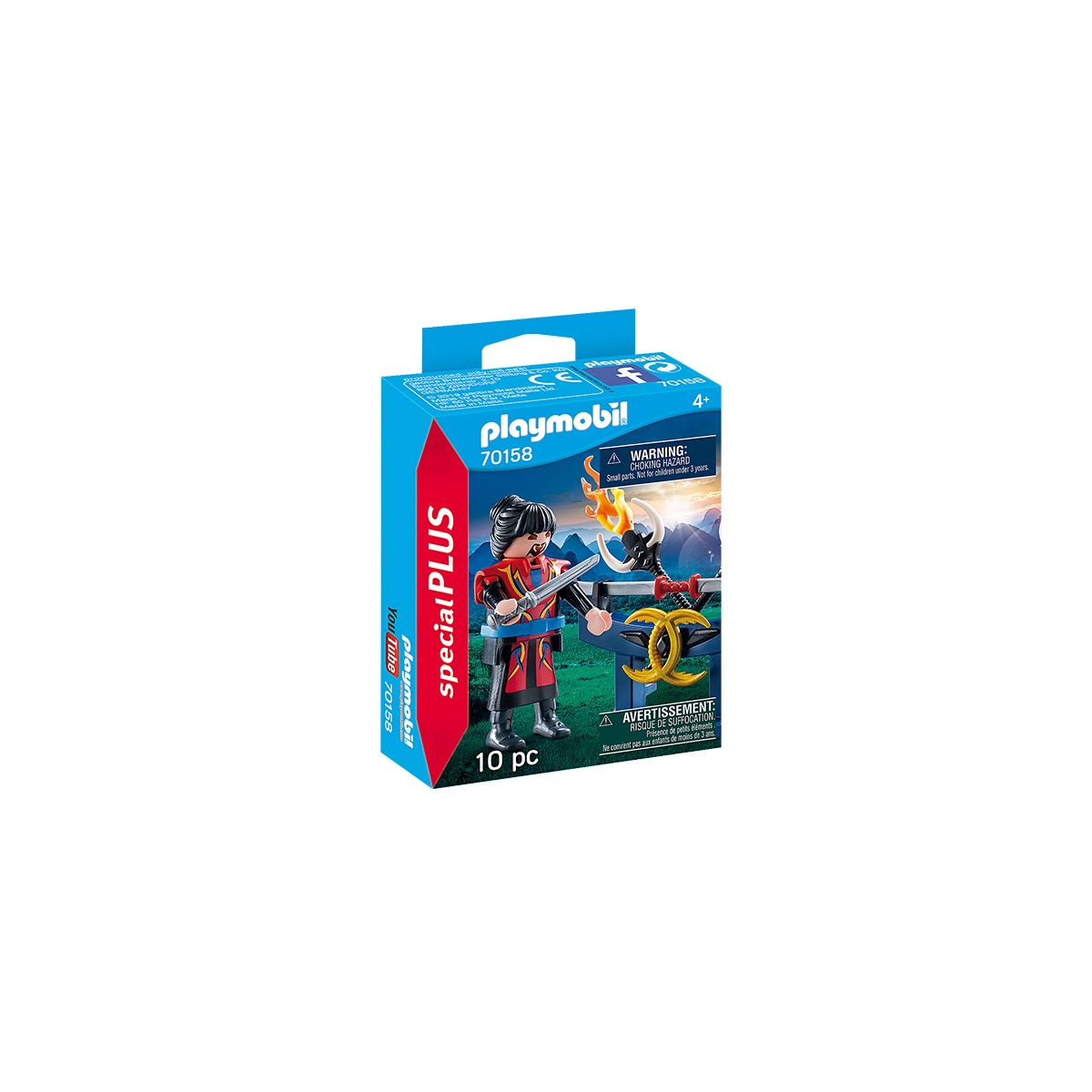 PLAYMOBIL ΑΣΙΑΤΗΣ ΠΟΛΕΜΙΣΤΗΣ 70158