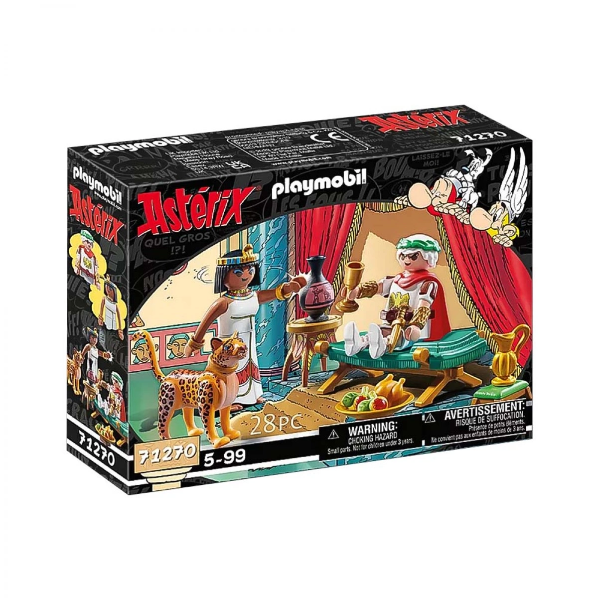 PLAYMOBIL ASTERIX ΚΑΙΣΑΡΑΣ ΚΑΙ ΚΛΕΟΠΑΤΡΑ 71270