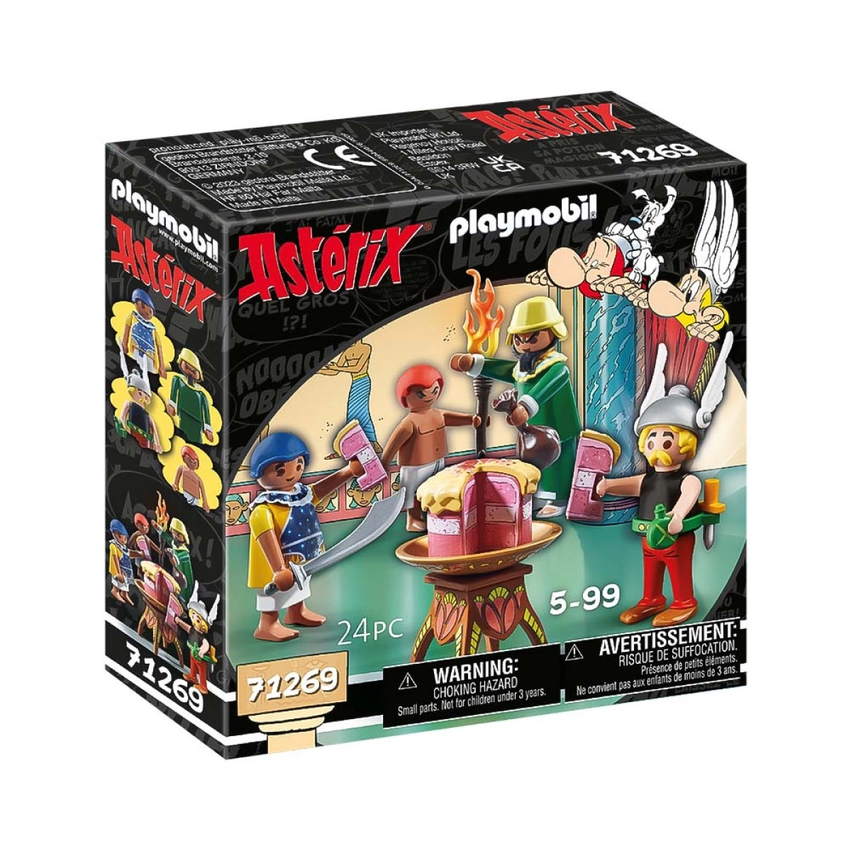PLAYMOBIL ASTERIX ΔΗΛΗΤΗΡΙΑΣΜΕΝΗ ΤΟΥΡΤΑ ΠΥΡΑΜΙΔΟΝΙΣ 71269