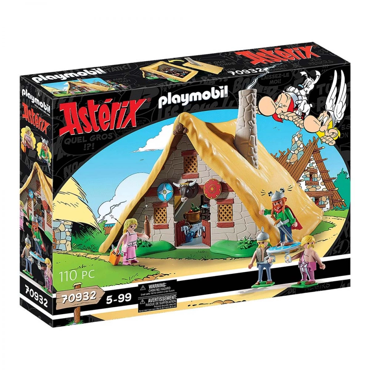 PLAYMOBIL ASTERIX Η ΚΑΛΥΒΑ ΤΟΥ ΑΡΧΗΓΟΥ ΜΑΖΕΣΤΙΞ 70932