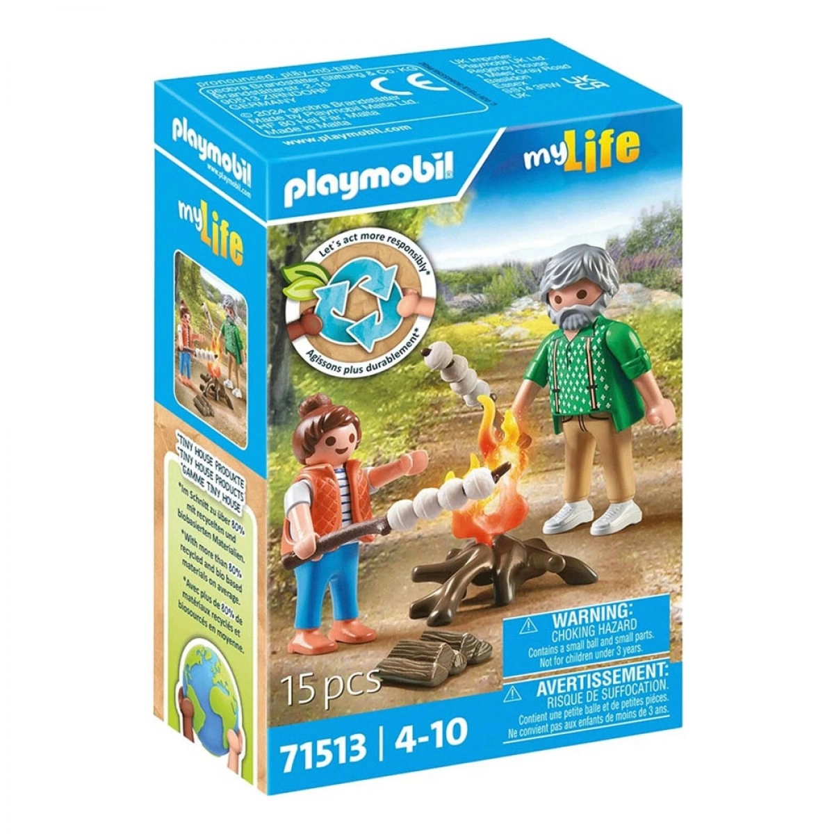 PLAYMOBIL ΜΠΑΡΜΠΕΚΙΟΥ ΜΕ ΖΑΧΑΡΩΤΑ 71513