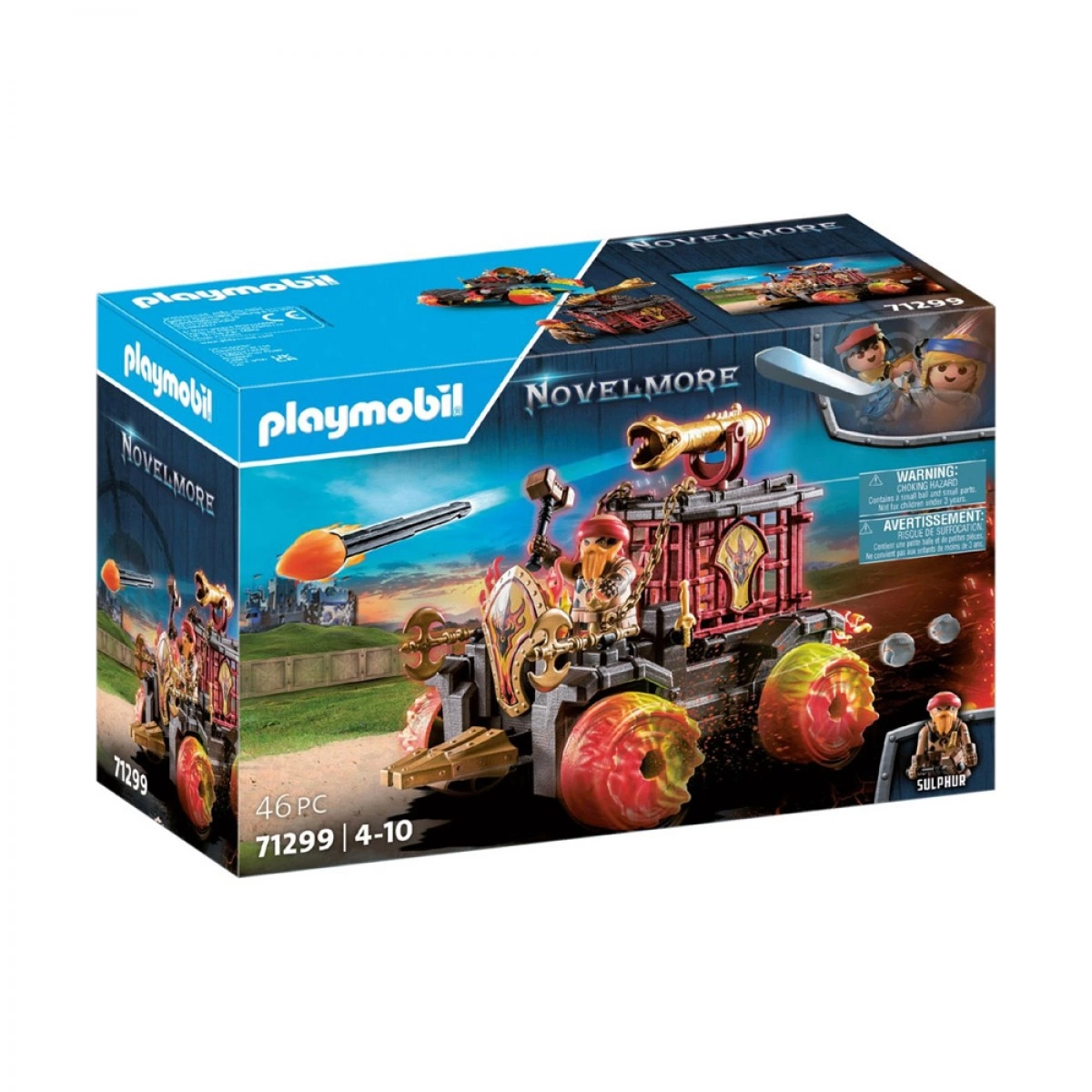 PLAYMOBIL BURNHAM - ΠΟΛΙΟΡΚΗΤΙΚΟΣ ΚΡΙΟΣ 71299