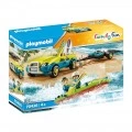 PLAYMOBIL ΑΥΤΟΚΙΝΗΤΟ ΜΕ ΑΝΟΙΧΤΗ ΟΡΟΦΗ ΚΑΙ ΚΑΝΟ 70436
