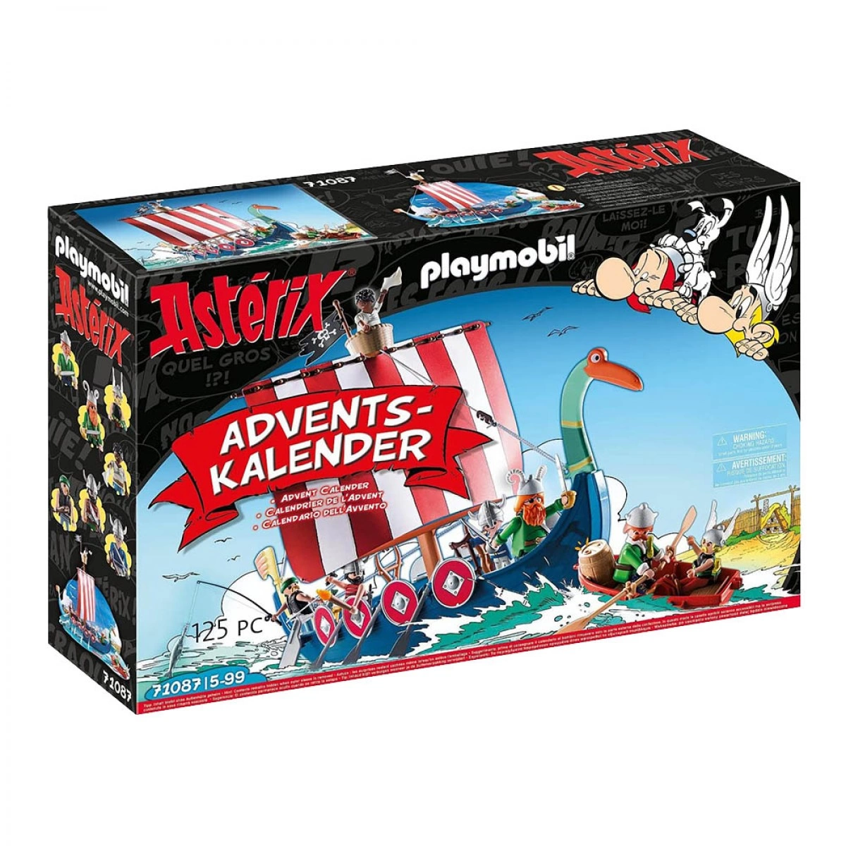 PLAYMOBIL XΡΙΣΤΟΥΓΕΝΝΙΑΤΙΚΟ ΗΜΕΡΟΛΟΓΙΟ ASTERIX: Η ΓΑΛΕΡΑ ΤΩΝ ΠΕΙΡΑΤΩΝ 71087