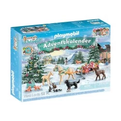 PLAYMOBIL ΧΡΙΣΤΟΥΓΕΝΝΙΑΤΙΚΟ ΗΜΕΡΟΛΟΓΙΟ ΒΟΛΤΑ ΜΕ ΤΟ ΕΛΚΗΘΡΟ 71345