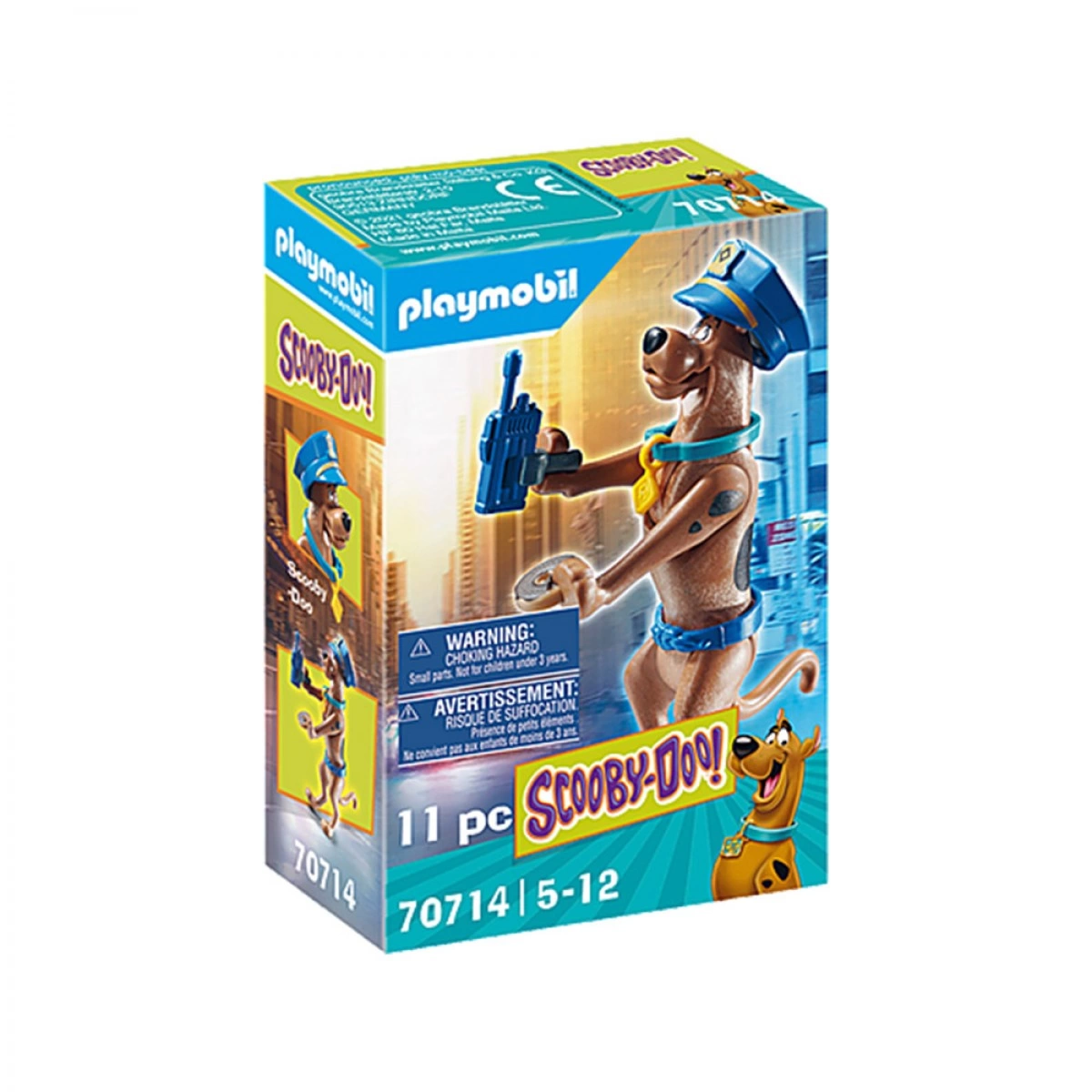 PLAYMOBIL ΣΥΛΛΕΚΤΙΚΗ ΦΙΓΟΥΡΑ SCOOBY ΑΣΤΥΝΟΜΙΚΟΣ 70714