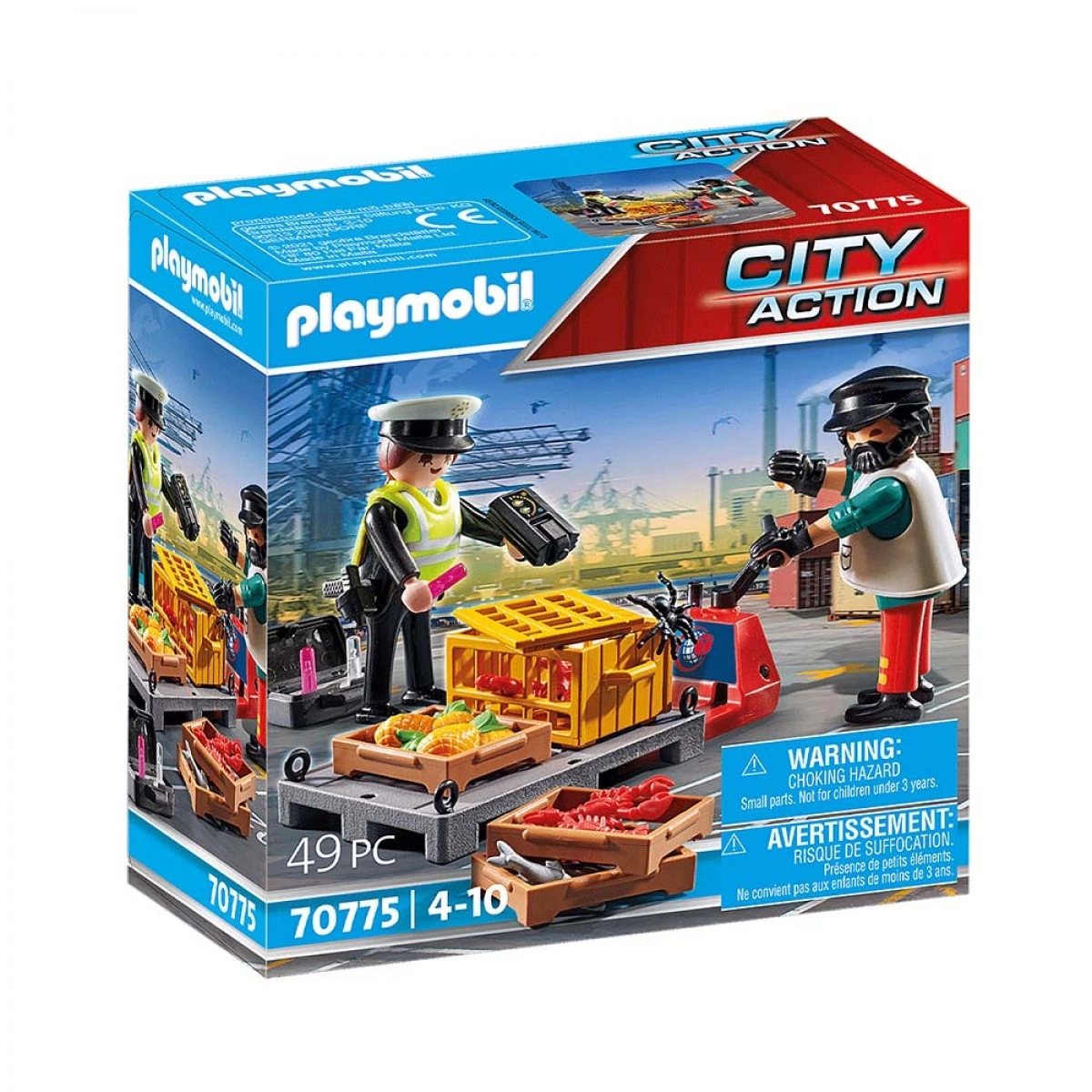 PLAYMOBIL ΤΕΛΩΝΕΙΑΚΟΣ ΕΛΕΓΧΟΣ 70775
