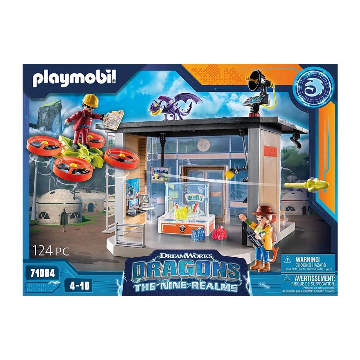 PLAYMOBIL DREAMWORKS DRAGONS: ΕΡΓΑΣΤΗΡΙΟ ICARIS 71084