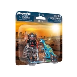 PLAYMOBIL DUO PACK ΒΕΛΟΣΙΡΑΠΤΟΡΑΣ ΚΑΙ ΚΥΝΗΓΟΣ ΔΕΙΝΟΣΑΥΡΩΝ 70693