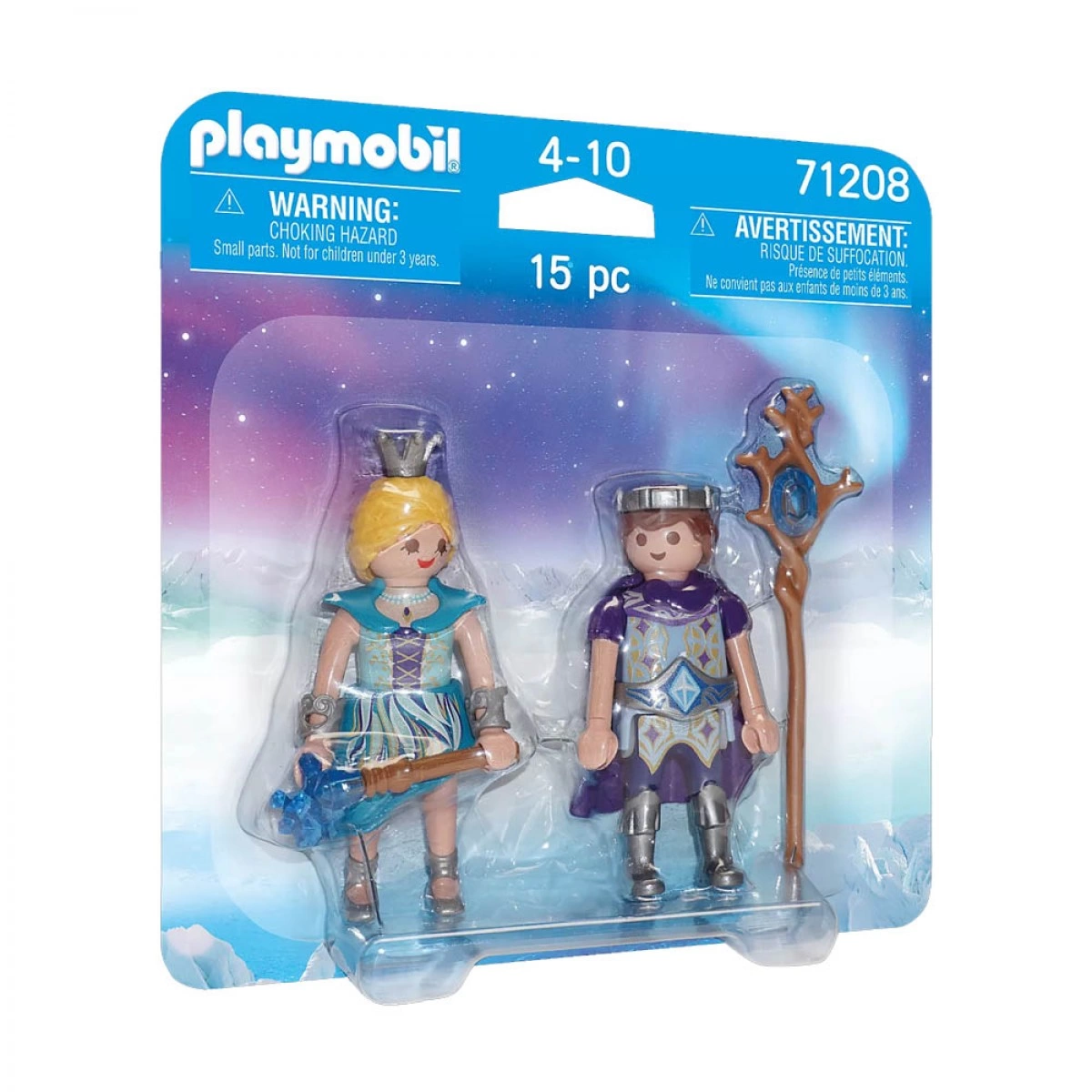 PLAYMOBIL DUOPACK ΠΡΙΓΚΙΠΙΚΟ ΖΕΥΓΟΣ ΠΑΓΩΜΕΝΟΥ ΒΑΣΙΛΕΙΟΥ 71208