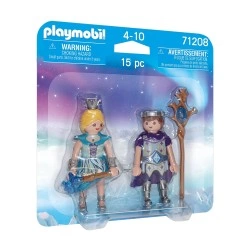 PLAYMOBIL DUOPACK ΠΡΙΓΚΙΠΙΚΟ ΖΕΥΓΟΣ ΠΑΓΩΜΕΝΟΥ ΒΑΣΙΛΕΙΟΥ 71208