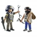 PLAYMOBIL DUOPACK ΚΛΕΦΤΗΣ ΚΑΙ ΑΣΤΥΝΟΜΟΣ 71505