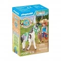 PLAYMOBIL H ELLIE ΜΕ ΤΟ ΑΛΟΓΟ SAWDUST 71358