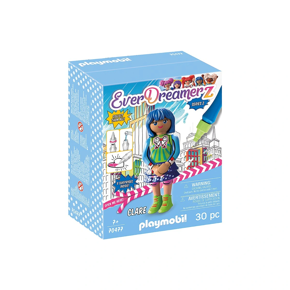 PLAYMOBIL ΚΛΑΡΑ COMIC WORLD 70477